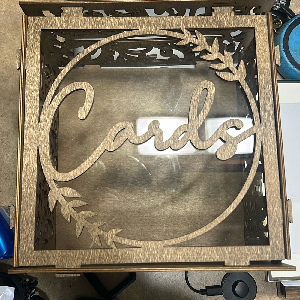 Wedding card box